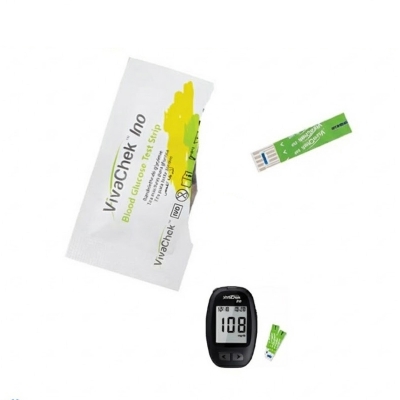 Picture of VivaChek Ino Blood Glucose Test Strip -10pc Foil (individually pack)