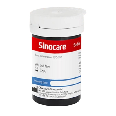 Picture of Sinocare Safe AQ Test Strips 25 pcs NO Box Only Vail