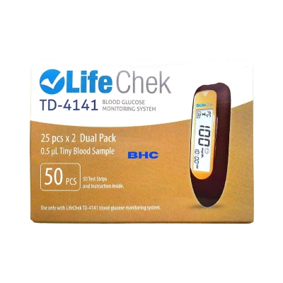 Picture of Life Chek Stripe 50 Pcs 2 Vial 25+25 Only For Life Chek Machine