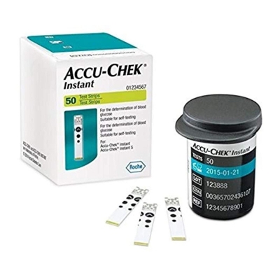 Picture of Accu Chek Instant Strips 50pc for Glucose Meter Instant s And  Instant