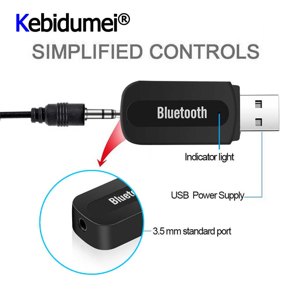 Picture of 3.5mm USB Bluetooth Audio Receiver - Black