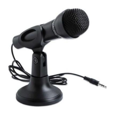 Picture of Computer Desktop Microphone - Microphone - মাইক্রোফোন - Black