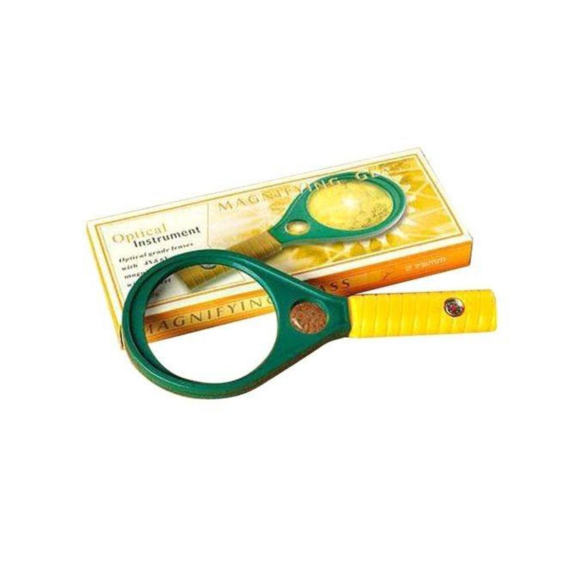 Picture of Powerful Magnifying Glass - Green and Yellow - Multicolor