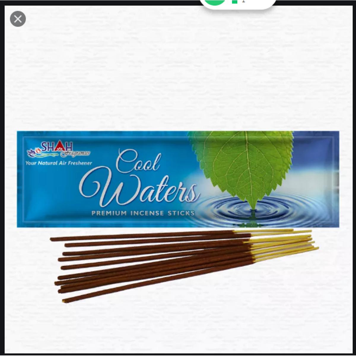 Picture of Cool Water 120 gram Agarbatti - Black