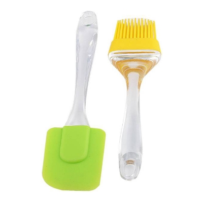 Picture of 2 Pieces Silicone Oil Brush - Multicolor