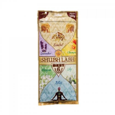 Picture of Shubh Labh 6 in1 Fragrance Agarbattis 150grm