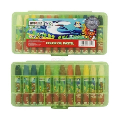 Picture of Ducky Oil Pastle Colour 12pcs - Multicolor