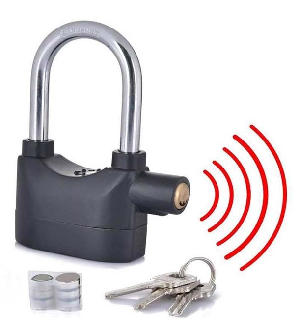 Picture of Security Alarm lock - Door Bottom Sealing Strip - door bottom sealing strip - Black