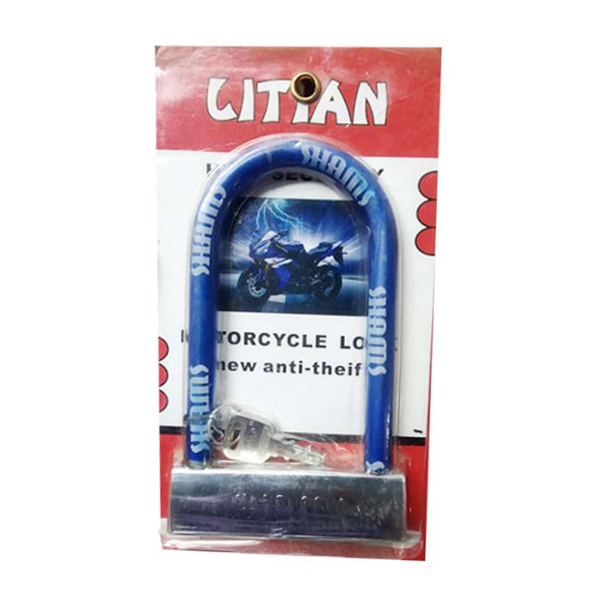 Picture of U Shaped Strong  Bike Lock - Multicolor