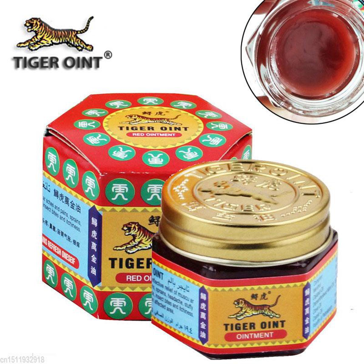 Picture of Tger Balm Red Ointment (Singapore) - 19.4 gm - Red