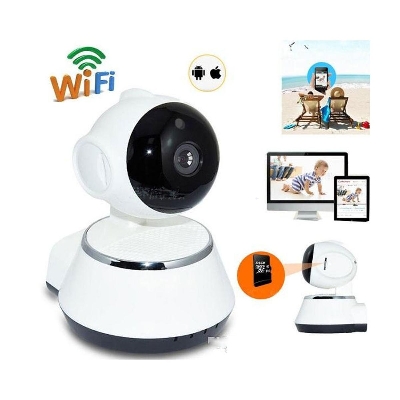 Picture of V380 IP Camera Wireless CCTV Camera 360 Degree Doll Camera - White