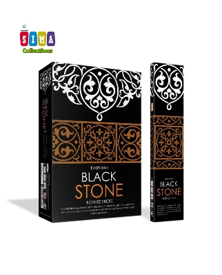 Picture of Darshan Black Stone Incense Sticks 60 pcs Agarbatti, - Multicolor
