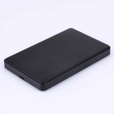 Picture of 2.5 Inch USB 2.0 Hard Drive Disk HDD External Enclosure Case (Multicolor) - Black