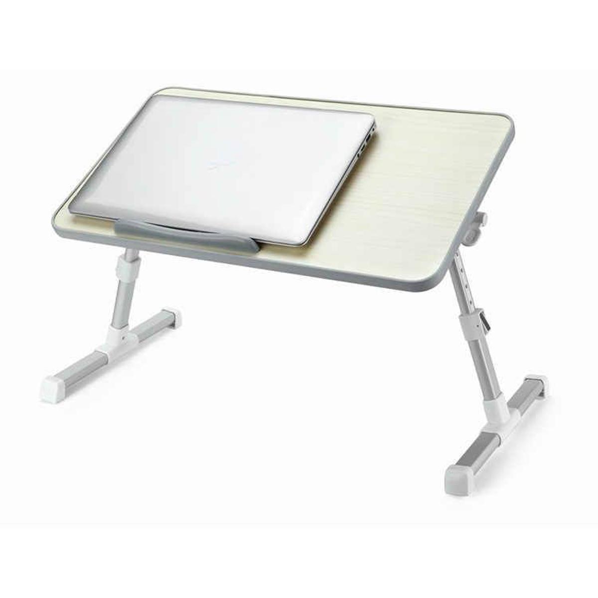 Picture of Laptop Table with Cooling Fan A8 (Gray) - Grey