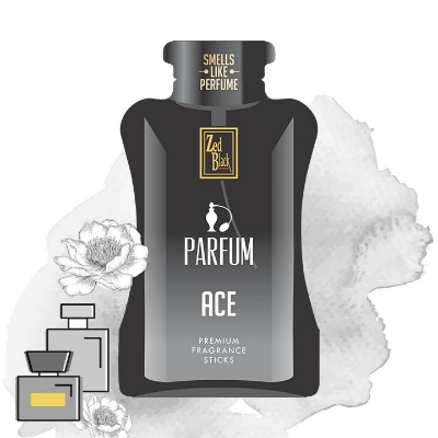 Picture of Zed Black Parfum Aqua Incense Sticks - Black