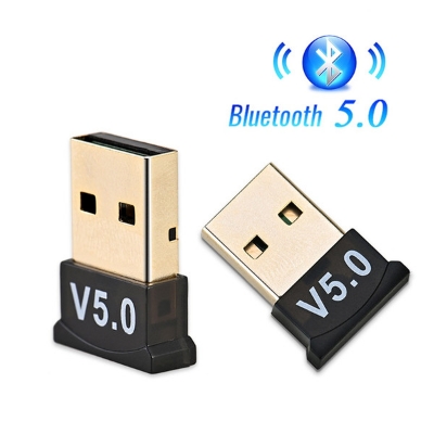 Picture of Bluetooth 5.0 USB Adapter Audio Receiver Transmitter Dongle for Desktop Computer