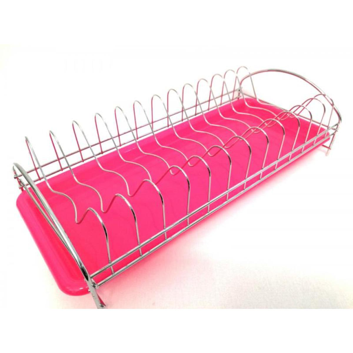 Picture of Kitchen Plate Stand Stainless Steel with Drainer Tray - Multicolor