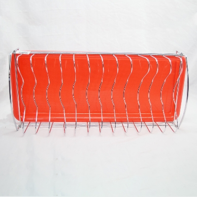 Picture of Kitchen Plate Stand Stainless Steel with Drainer Tray - Multicolor