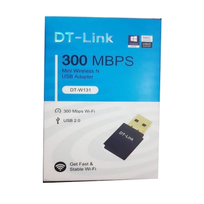 Picture of Dt-link 300Mbps Wifi usb Adaptor - Black
