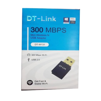 Picture of Dt-link 300Mbps Wifi usb Adaptor - Black