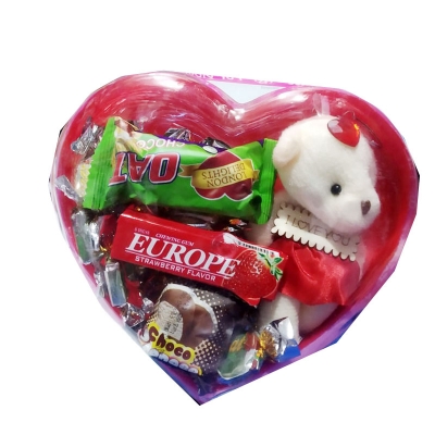 Picture of Candy Love Box.Beauty Love Box For Gift. - Chocolate