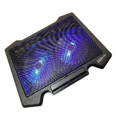 Picture of Laptop Cooler With Dual Fan And LED Light - Black