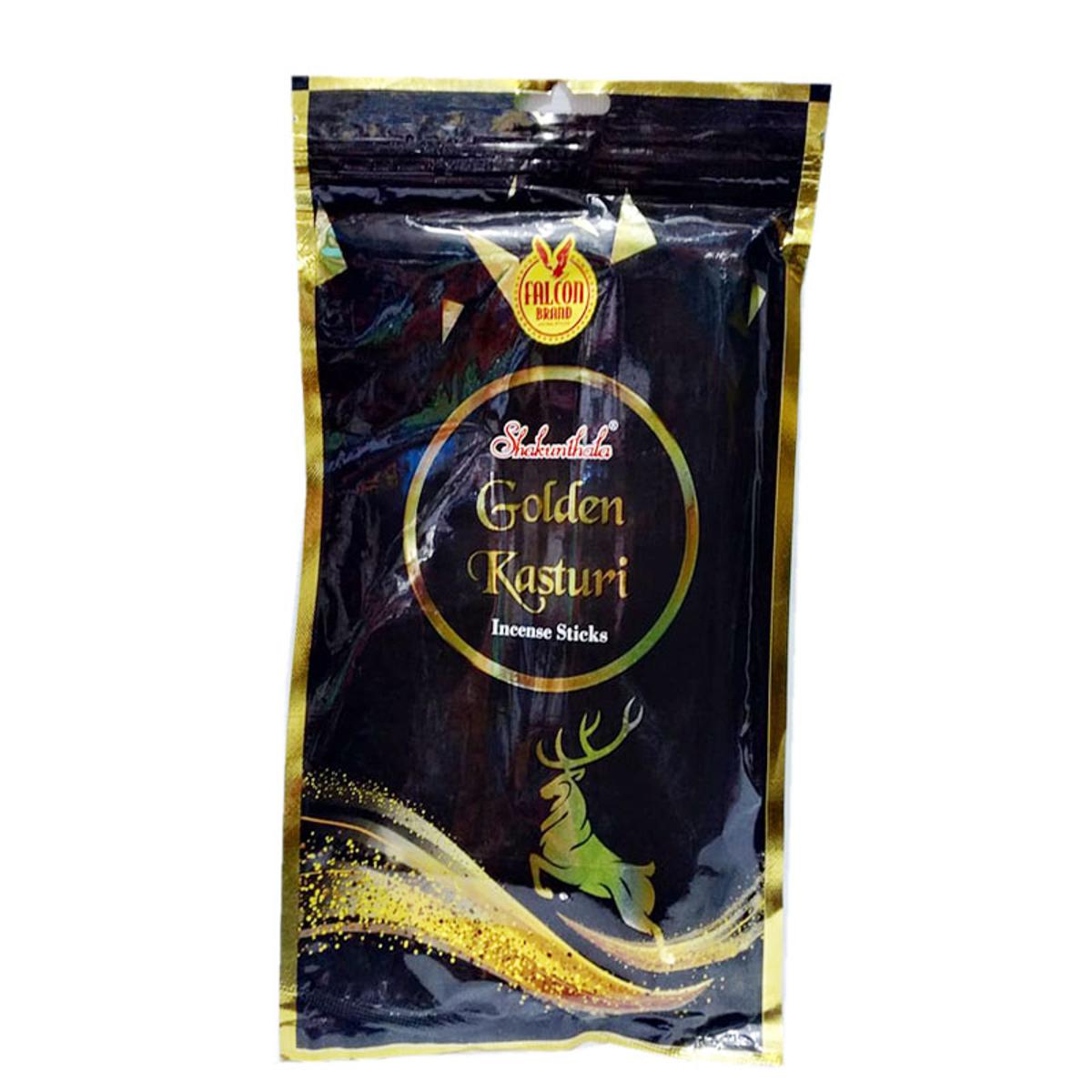 Picture of Golden Kasturi premium Incense Stick 150g - Multicolor