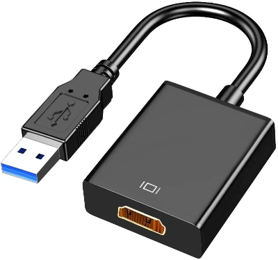 Picture of USB to HDMI display adapter, black - Black
