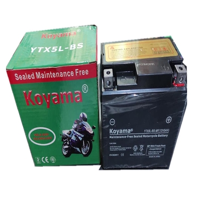 Picture of Koyama Motorcycle Battery 12v , 5ah,5B