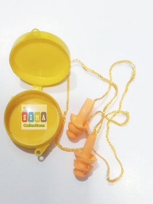 Picture of Anti-Noise Waterproof Earplugs Sound proof Slip,ear Bud,Ear Plugs - Orange