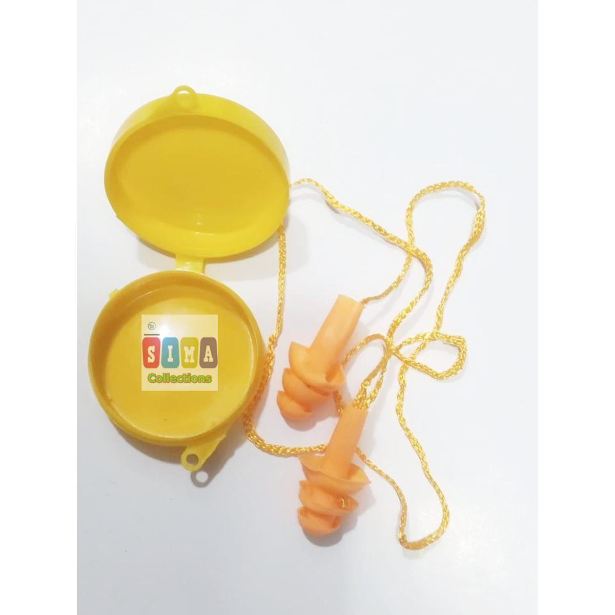 Picture of Anti-Noise Waterproof Earplugs Sound proof Slip,ear Bud,Ear Plugs - Orange