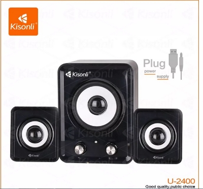 Picture of Kisonli U-2400 MINI SPEAKER 2:1 - Multicolor