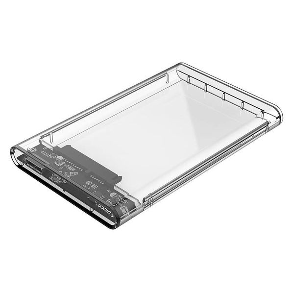 Picture of Transparent  Hard Drive Enclosure  USB 3.0 - Clear