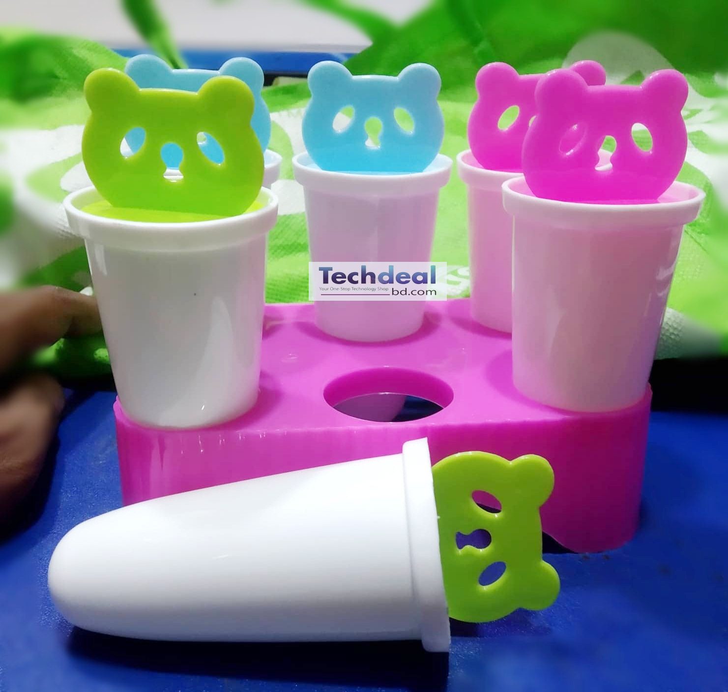 Picture of Lolly Ice Cream Mold 6pcs - Multicolor