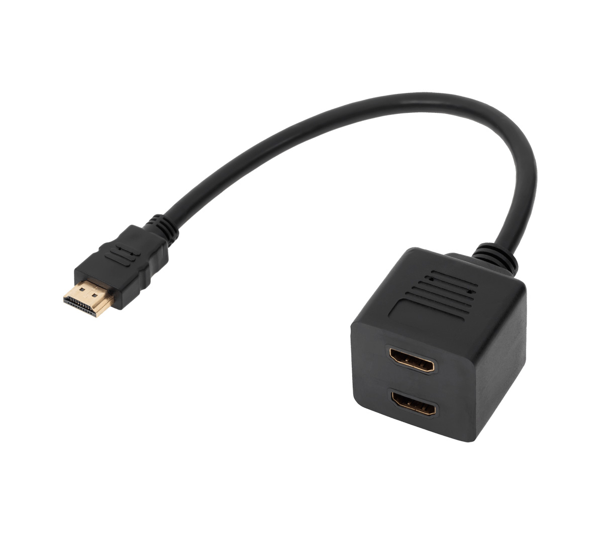 Picture of HDMI 1 Male to 2x Female 30cm Cable Splitter