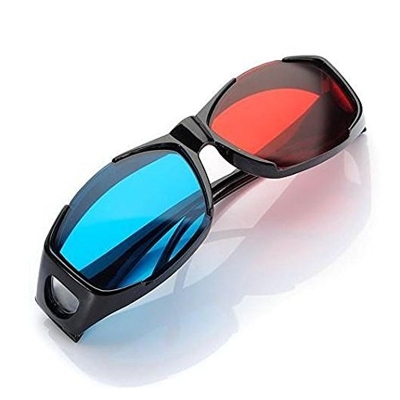 Picture of 3D Glasses Direct-3D Glasses - Nvidia 3D Vision Ultimate Anaglyph 3D Glasses - Multicolor