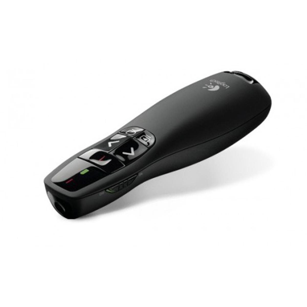 Picture of Wireless Presenter R400 / Laser Pointer Wireless Presenter Laser Pointer Slide Changer Powerpoint Remote Presenter Pointer - Laser Light - Black
