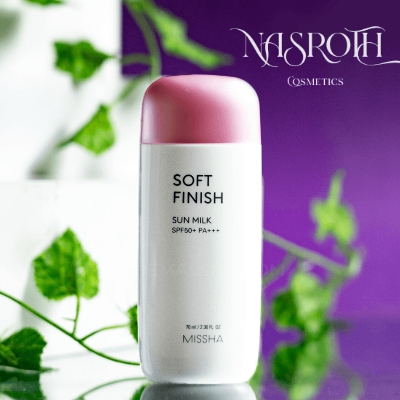 Picture of Missha All Around Safe Block Soft Finish Sun Milk SPF50+ PA+++ Missha Sun Milk Sunscreen - soft finish sunscreen