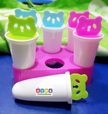 Picture of Ice Maker Lolly Ice Cream Mold 6pcs - Multicolor