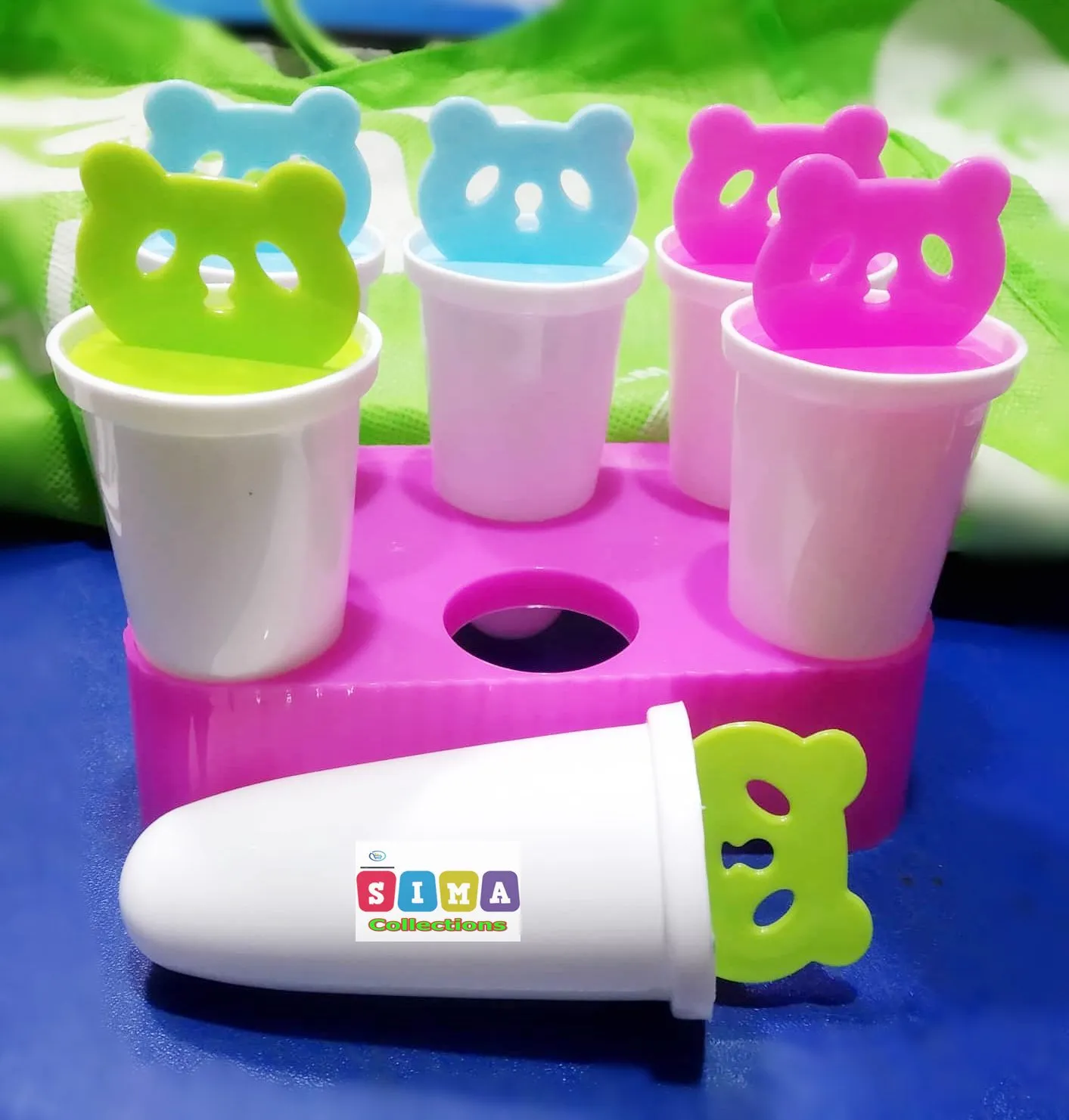 Picture of Ice Maker Lolly Ice Cream Mold 6pcs - Multicolor