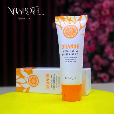 Picture of Pouqur Orange Exfoliating Whitening Gel 50g - orange whitening gel