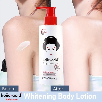 Picture of Guanjing Kojic Acid Whitening Body Lotion 230 ml -7 Days Whitening Body Lotion Kojic Acid Collagen Lightening Body Lotion Moisturizing Whitening Body Cream - Fresh
