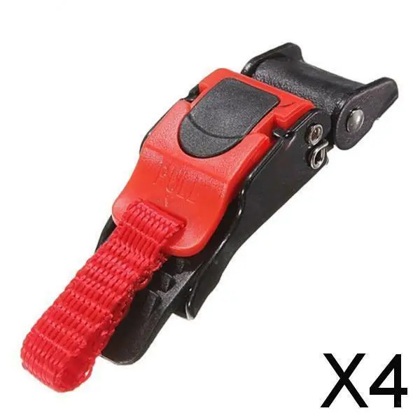 Picture of Bike Helmet Clip Chin Strap Quick Release Pull Buckle - Multicolor