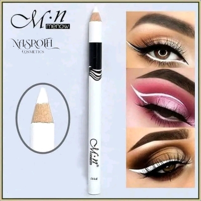 Picture of MENOW Soft Eyeliner white Kajal - MN white eyeliner kajol - 12pcs