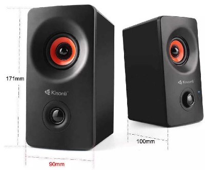 Picture of KISONLI AC-9002BT Bluetooth Super Bass Multimedia Speaker for Computer/Laptop