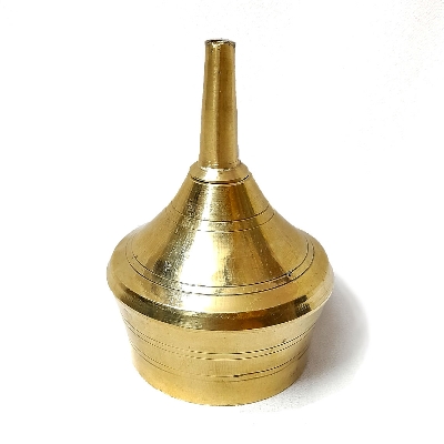 Picture of Traditional Bangladeshi Pitol Kupi bati/lamp - Gold