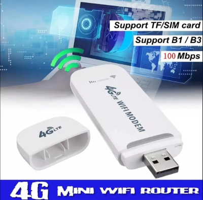 Picture of 4G LTE DONGLE 3 IN 1 USB with WiFi Hot Spot router - Multicolor