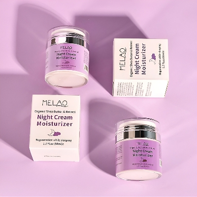 Picture of MELAO Organic Shea Butter Retinol Moisturizer Nourishing Night Cream 50ml - Fresh