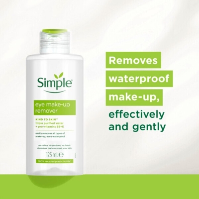 Picture of Simple Kind To Skin Eye MakeUp Remover -125ml - Fresh