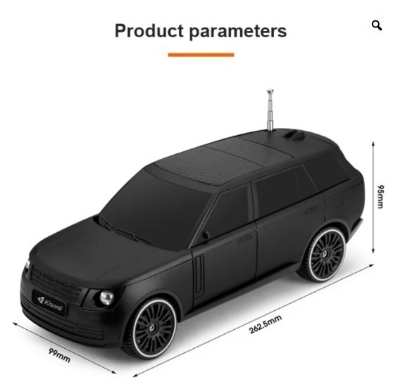 Picture of Kisonli B3 Car Wireless Bluetooth Speaker with Solar Charging